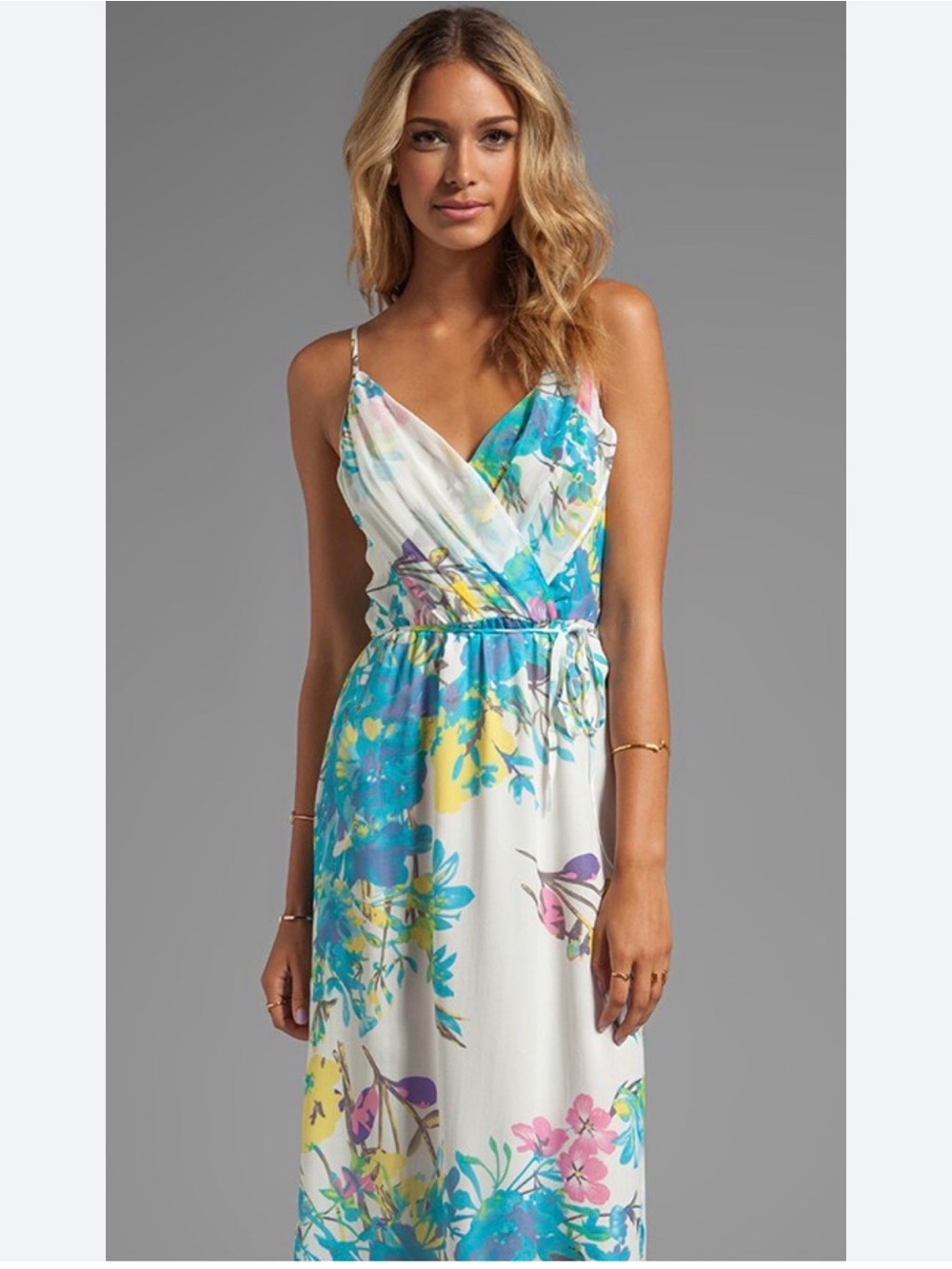 Yumi Kim Silk Cleo Maxi Dress